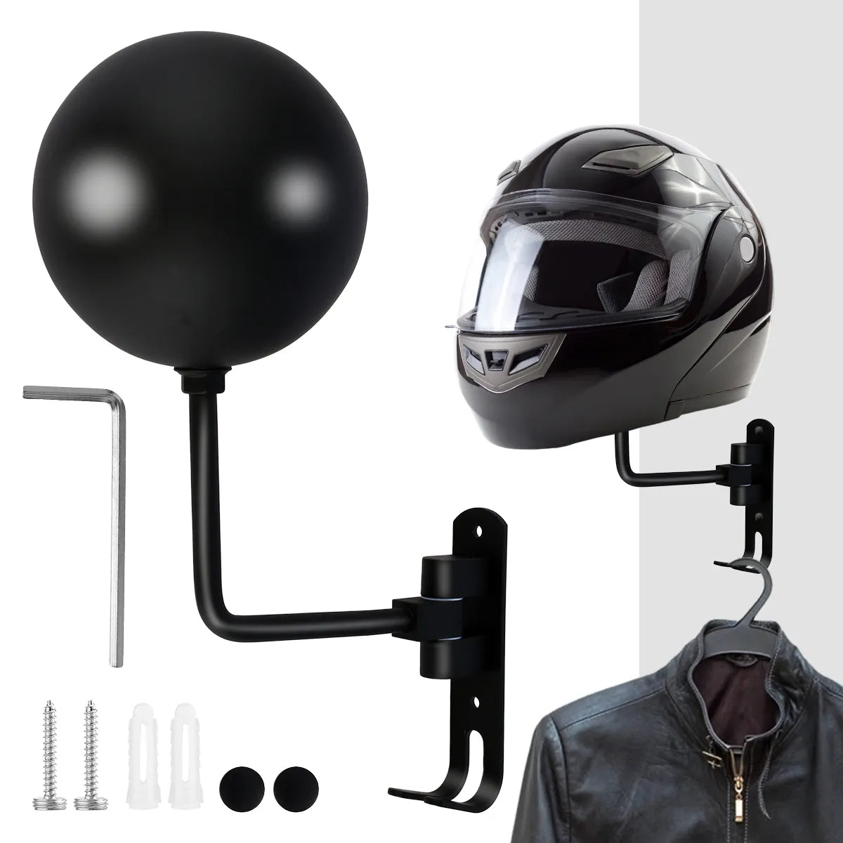 Motorcycle Helmet Wall Mount